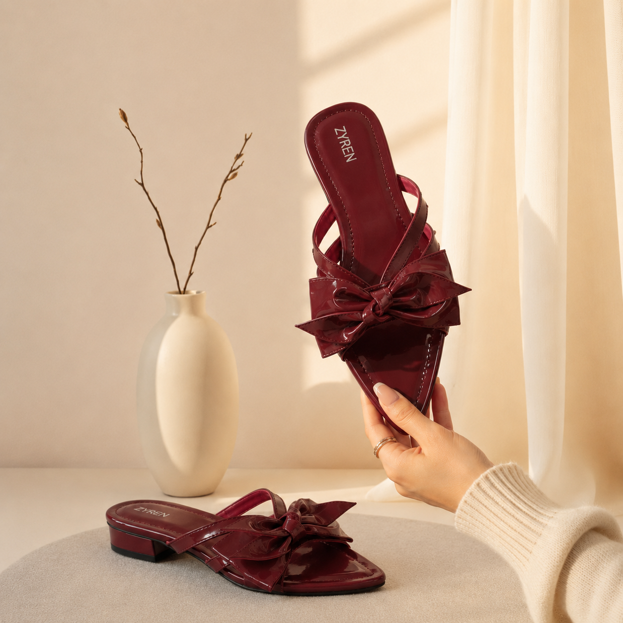CLARA - CHERRY RED