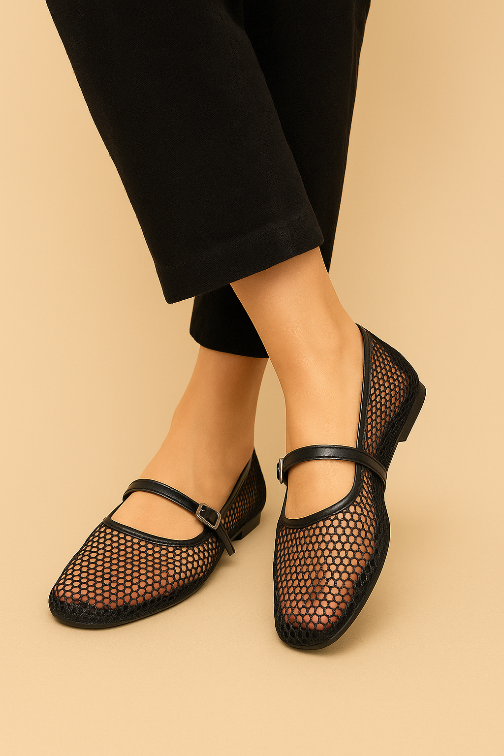 MIA MESH - BLACK